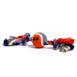 Saint Bernard Rope and Rubber Ball