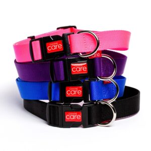 Saint Bernard Collar Adj Nylon 25cm (Various Colours)