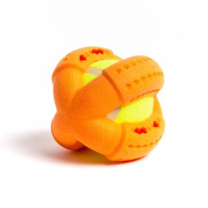 Saint Bernard Foam Treat Ball With Tennis Ball